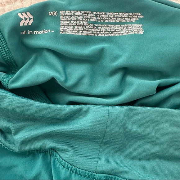 Girls Athletic Performance Set of 3 All in Motion Shorts Skort youth size 8 - Picture 6 of 8